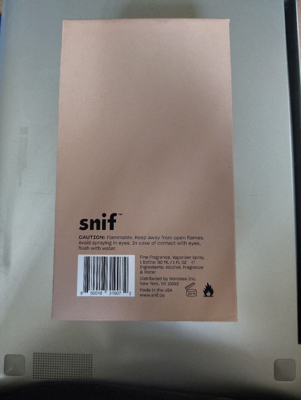 Snif NATURAL TALENT Unisex Fragrance Perfume 1 oz 30 ml W/tester Sealed NEW - Picture 3 of 3